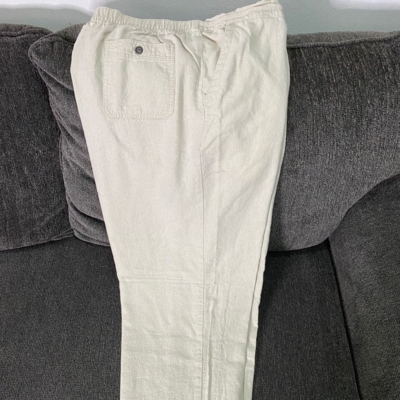 Cubavera Linen & Rayon Tie Pants 2XL